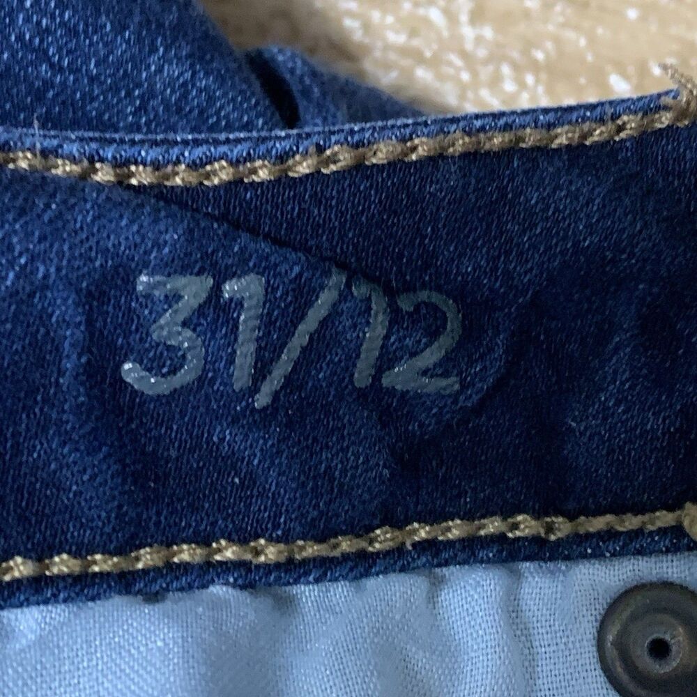 JC Penney Bootcut Jeans Womens Size 12/31 Dark Blue Wash Mid-Rise 5-Pocket - Picture 13 of 13